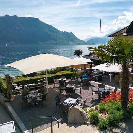 See & Wellnesshotel Gerbi Weggis Bagian luar foto